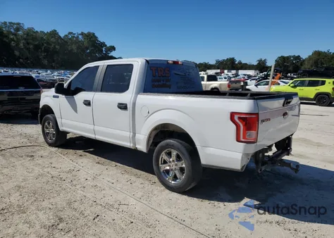 2016 Ford F150 Supercrew из США, поврежденный, VIN 1FTEW1E86GFB71626